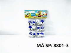 8801-3 TÚI XE CÔNG TRÌNH CS POLI TRỚN 6C ĐỦ MẪU (TRỘN, THANG, CÀO, BEN, CẨU) (PVC)