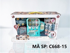 C668-15 HỘP MÁY BÁN NƯỚC NGỌT TỰ ĐỘNG PIN Vending machine