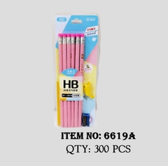 6619A  VỈ ÉP 12C BÚT VIẾT CHÌ CHUỐT + CHUỐT