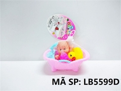 LB5599D LƯỚI THAU TẮM BÉ TRAI + BÌNH SỮA + 1C CHÍT VỊT