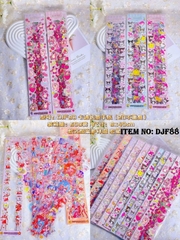 DJF88  LỐC 10 TÚI 20 MIẾNG DÁN STICKER ĐỦ MẪU (SIÊU NHÂN, ĐIỆN QUANG, SANRIO) (DJF88-09)