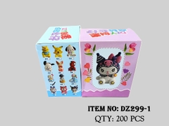 DZ299-1  HỘP ĐÍNH ĐÁ ỐNG HEO CAPYBARA ĐỦ MẪU