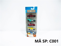 C001 HỘP XE HƠI, ĐUA SẮT TRỚN 5C