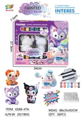 6588-47A  HỘP TÔ TƯỢNG ĐỦ MẪU + KHẢO CỔ