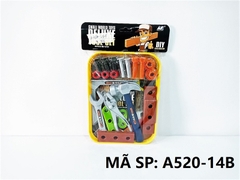 A520-14B TÚI KHÂY KỀM BÚA, THƯỚC, ỐC VÍT (PVC) Deluxe Tool Set