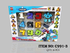 C991-3 HỘP RÁP ROBO BIẾN HÌNH SỐ HỌC