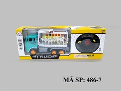 486-7 HỘP XE CT ĐK KHÔNG SẠC, VÔ LĂNG CHỞ 2C THÚ VOI, BÁO