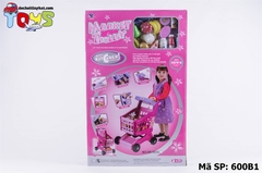 600B1 HỘP XE ĐẨY SIÊU THỊ, (HỘP BẾP)