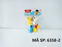 6358-2 TÚI CHÍT 4C ĐỦ MẪU (HƯƠU, BÒ SỮA, VOI, SƯ TỬ) (PVC) Baby A100-, A101-, A102-, A103-, 7222-