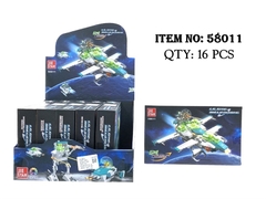 58011 HỘP LOGO RÁP MÁY BAY 6C