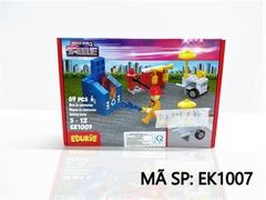 EK1007 HỘP LOGO RÁP CỨU HỎA 69 MIẾNG EDUKIE