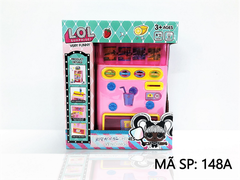 148A HỘP MÁY BÁN NƯỚC NGỌT TỰ ĐỘNG PIN NHẠC ĐÈN BÉ L.O.L