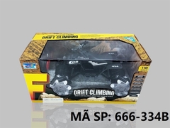 666-334B HỘP XE MOTO ĐỊA HÌNH ĐIỀU KHIỂN 7 ĐỘNG TÁC, CÓ SẠC, BÁNH ĐÈN, TL 1:18