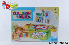 2093A HỘP BÀN HỌC VẼ VALI XE KÉO 18 MÓN