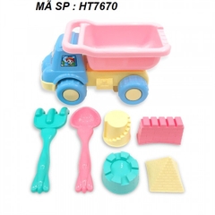 HT7670 LƯỚI XE BEN ĐI BIỂN CHỞ LÂU ĐÀI NHỎ