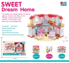 16838D HỘP NỘI THẤT NHÀ PIN THỎ + 3C THỎ