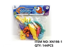 XN198-1 TÚI CÂU CÁ 12C + VỢT (PVC) XN118, XN128, XN158, XN168, XN178, XN188