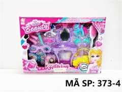 373-4 HỘP TRANG ĐIỂM TÚI XÁCH, BÀN TRANG ĐIỂM, KẸP, MẮT KIẾNG, BƯỚM, 2C NGỰA PONY