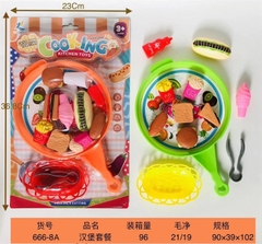 666-8A VỈ BẾP CHẢO THỨC ĂN NHANH + HAMBUGUR + BÁNH MÌ + KHOAI TÂY CHIÊN