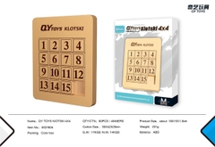 EQY805  HỘP XẾP HÌNH TRƯỢT SỐ 4X4