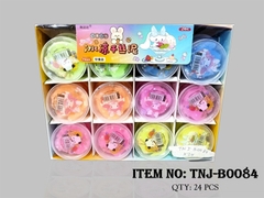 TNJ-B0084 HỘP 24 HŨ SLIME HẠT XỐP SANRIO