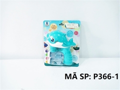 P366-1 VỈ XÀ BÔNG PIN CÁ HEO 2 BÌNH TRONG