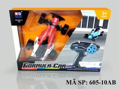 605-10AB HỘP XE ĐUA F1 ĐIỀU KHIỂN 7 ĐỘNG TÁC CÓ SẠC, TAY CẦM CẦN GẠT, TL 1:18