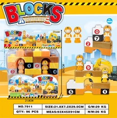 7911 TÚI RÁP CÔNG TRÌNH + 2C BÉ 29 MIẾNG (PVC)