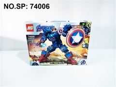 74006 HỘP LOGO RÁP ROBO SN AVENGENS 210 MIẾNG