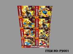 F9001  HỘP LOGO RÁP ROBO NINJA HỘP 8C