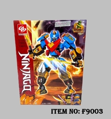 F9003  HỘP LOGO RÁP ROBO NINJA 538 MIẾNG