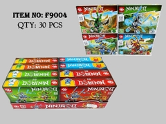 F9004  HỘP LOGO RÁP ROBO NINJA HỘP 8C