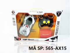 565-AX15 HỘP XE HƠI FERRARI CẢNH SÁT ĐIỀU KHIỂN 7 ĐỘNG TÁC, CÓ SẠC, TL 1:20