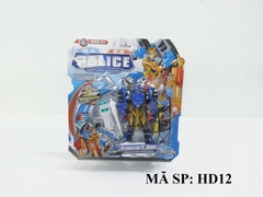 HD12 VĨ RÁP ROBO BIẾN HÌNH XE POLICE