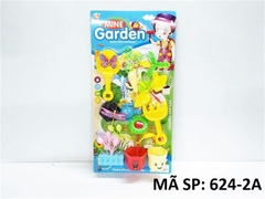 624-2A VĨ TRỒNG CÂY LÀM VƯỜN 2 CHẬU BÔNG, CÀO, XẺNG, BƯỚM, CHUỒN CHUỒN