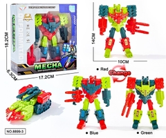 8899-3 HỘP RÁP ROBO BIẾN HÌNH XE TĂNG