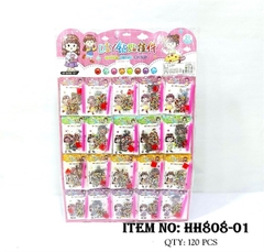 HH808-01 TÚI VỈ 20 TÚI TRANH ĐÍNH ĐÁ ĐỦ MẪU