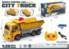 GD2015  HỘP XE CÔNG TRÌNH BEN ĐIỀU KHIỂN 7 ĐỘNG TÁC, CÓ SẠC