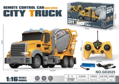 GD2025  HỘP XE CÔNG TRÌNH TRỘN ĐIỀU KHIỂN 7 ĐỘNG TÁC, CÓ SẠC