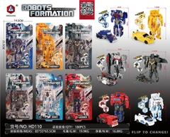 HD110  VỈ RÁP ROBO BIẾN HÌNH XE ĐỦ MẪU