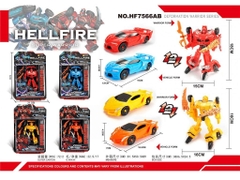 HF7566AB  VỈ RÁP ROBO BIẾN HÌNH XE HƠI ĐỦ MẪU