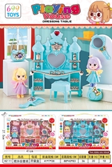 HZ-11  HỘP BÀN TRANG ĐIỂM + 1C BÉ