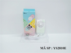 YS2810E HỘP QUẠT PIN SẠC USB + GIÁ ĐỠ XỎ NGÓN
