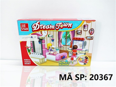 20367 HỘP LOGO RÁP PHÒNG NGỦ 142 MIẾNG JIE STAR