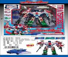 8845 HỘP RÁP ROBO BIẾN HÌNH XE 4 IN 1