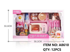 A8610 HỘP BẾP LÒ NƯỚNG PIN, XỬNG BÁNH BAO, THỨC ĂN, MUỖNG GIÁ