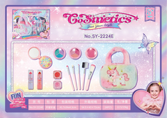 SY-2224E HỘP PHẤN TRANG ĐIỂM + SON + TÚI VẢI NGỰA PONY