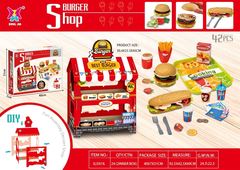 XJ398A HỘP LỀU QUẦY TRÁI CÂY NƯỚC ÉP 62 MIẾNG