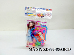 ZD893-85ABCD TÚI BÁC SĨ + 1C BÉ (BABY) ,TAI NGHE ,KIM TIÊM ,THUỐC NHỔ MẮT (PVC)