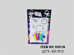 5501B VỈ TRANH TÔ MÀU + 5C BÚT MÀU